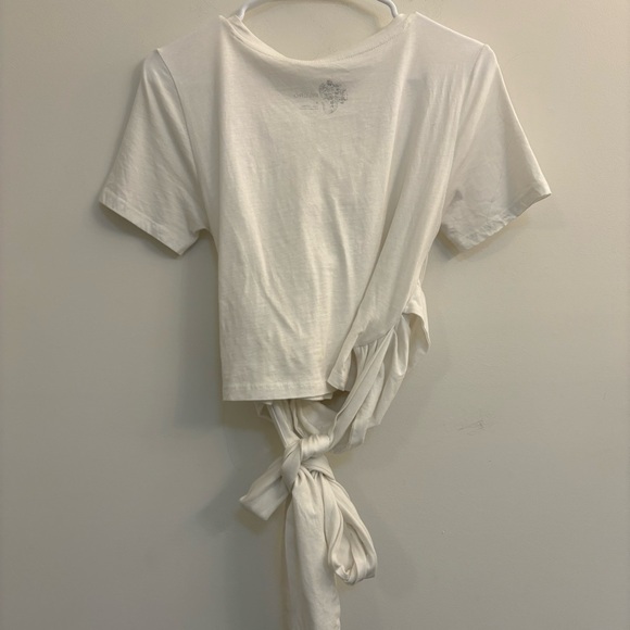 Anthropologie Pilcro Tie Front T Shirt Size: S - Picture 5 of 6